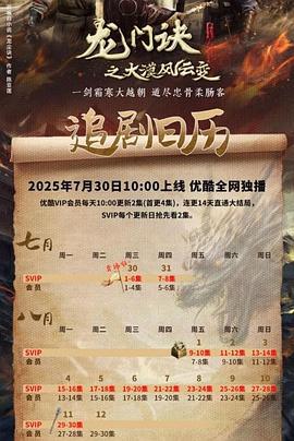 龍門訣之大漠風雲變